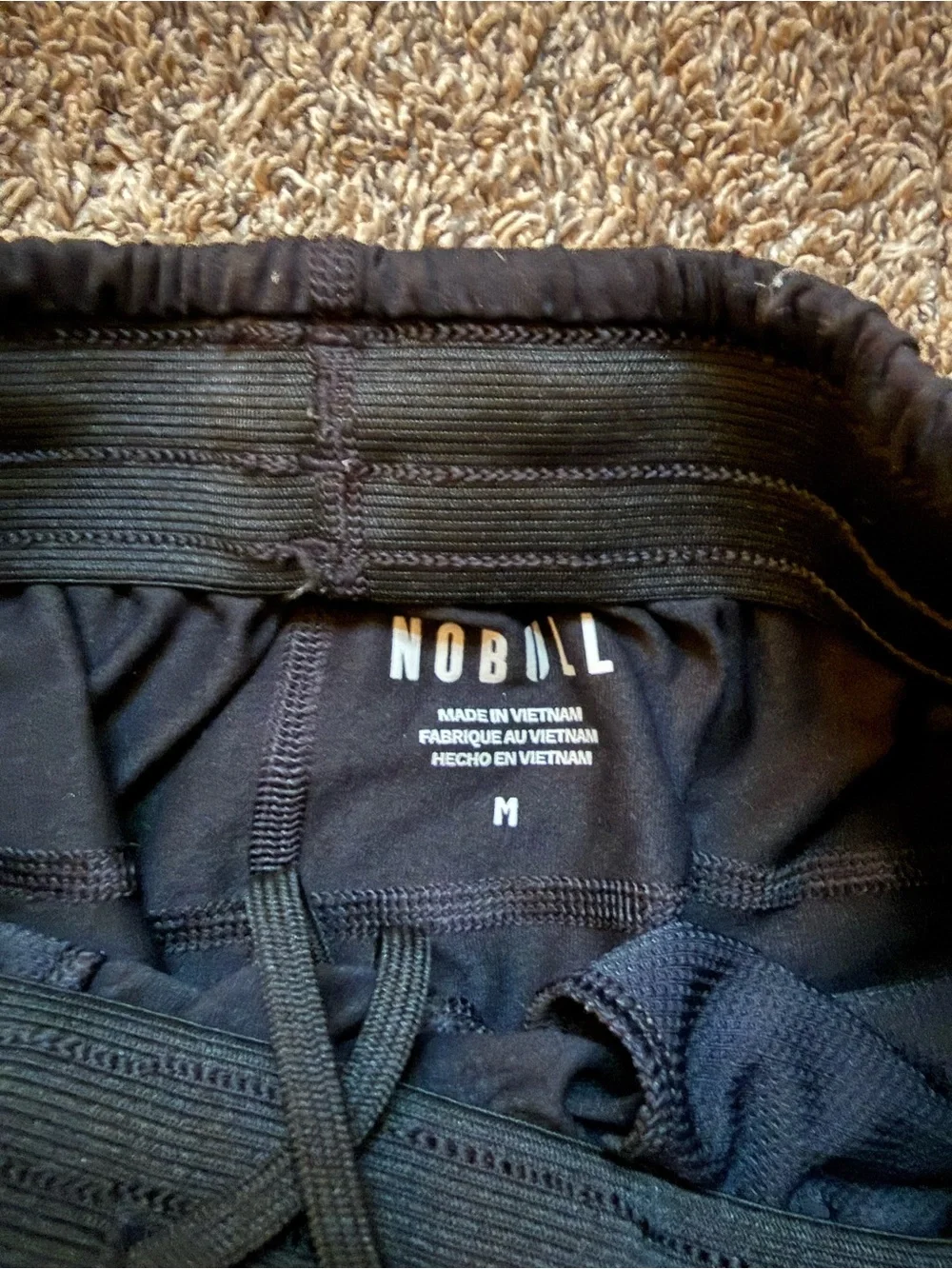 NOBULL Men's Black Athletic Training Shorts